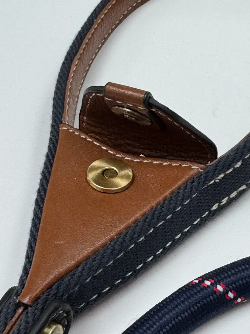 Barkworth Reeve Clip Lead - Navy-5