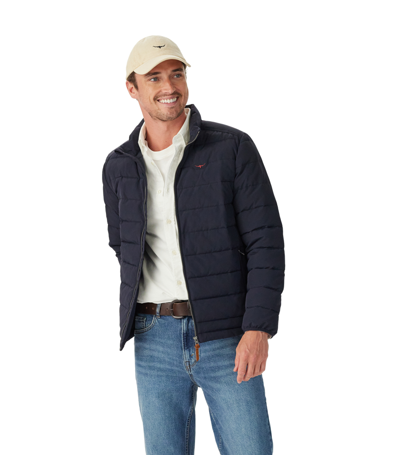 RMW Rydal Padded Jacket - Navy-1
