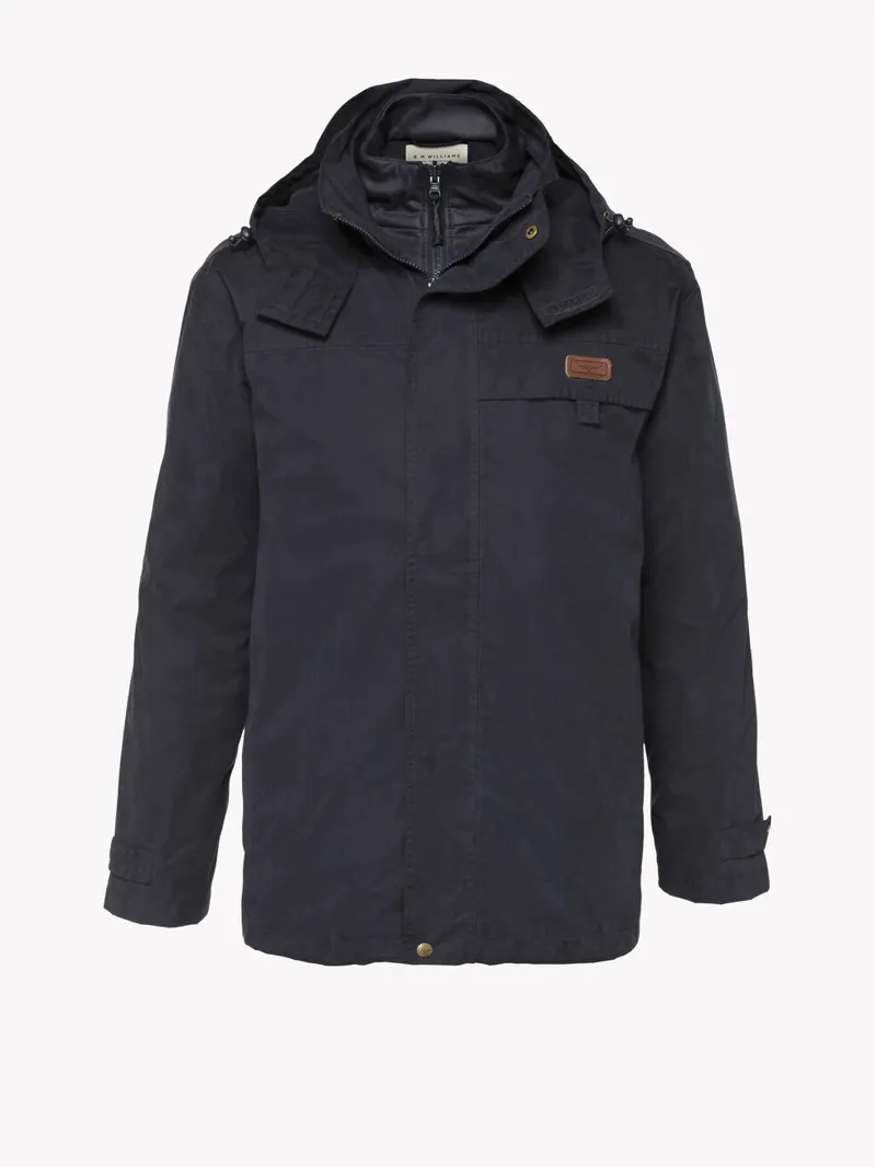 RMW Rockley Jacket - Navy Ironbark-1