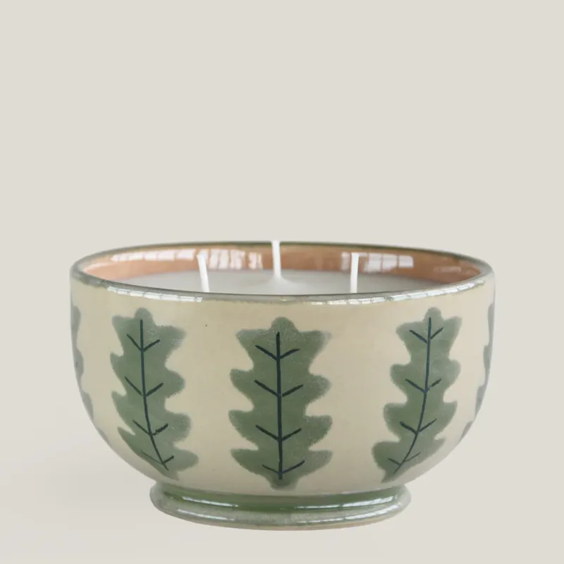 ANTA Candle Bowl Large   Oakleaf