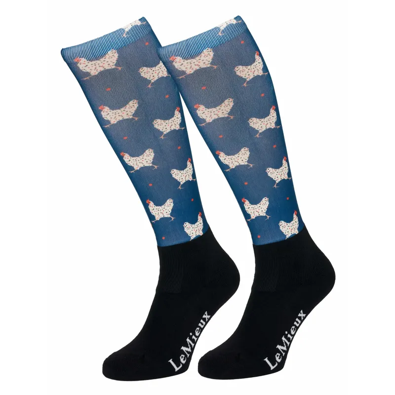 LeMieux Footsies Kids Socks - Chickens