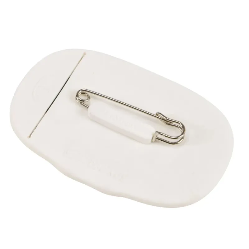 LeMieux Saddle Pad Number Holder - White-1