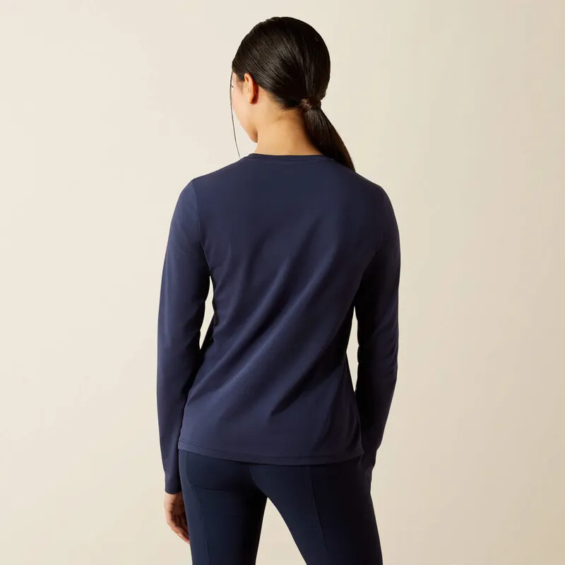 Ariat Youth Liberty Jump T-Shirt - Navy-3