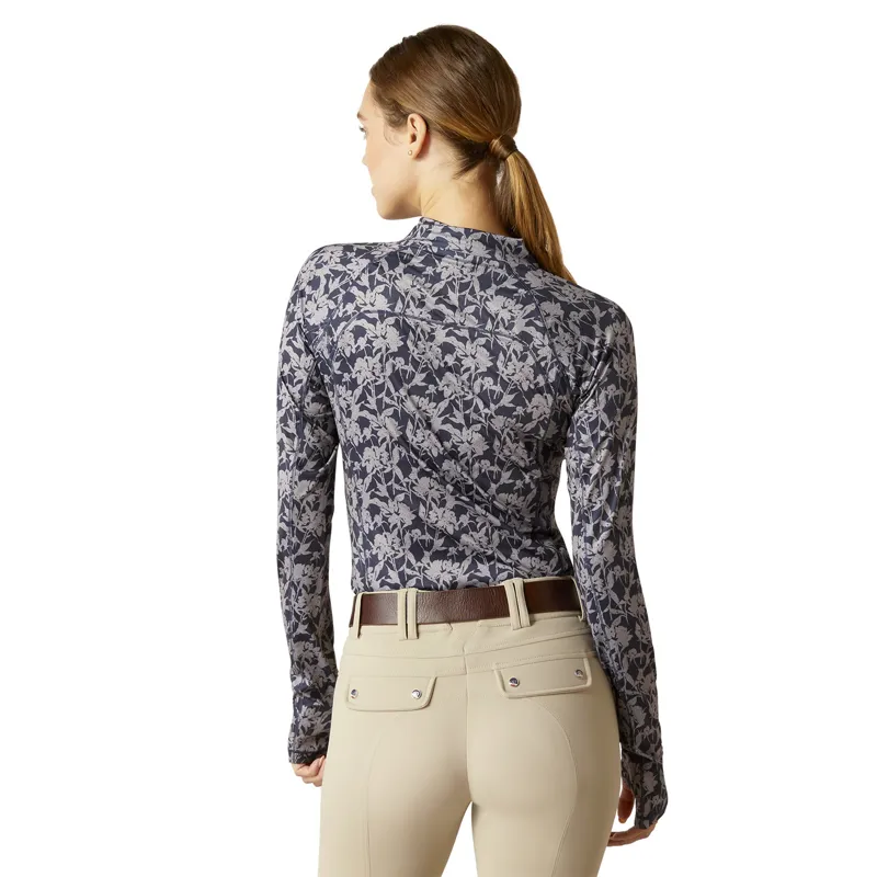 Ariat Lowell Wrap Long Sleeve Baselayer - Block Flower-2