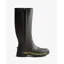 Hunter Womens Balmoral Tall Zip Up Boot Neo Lined - Chocolate Brown