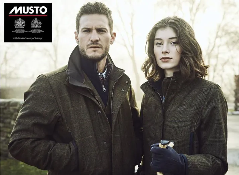 Musto L/Weight Machine Wash Mens Tweed Jacket - Balmoral-9