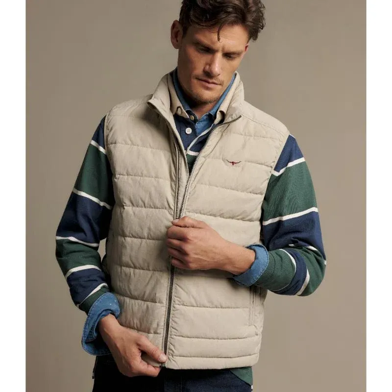 RMW Rydal Padded Vest - Almond