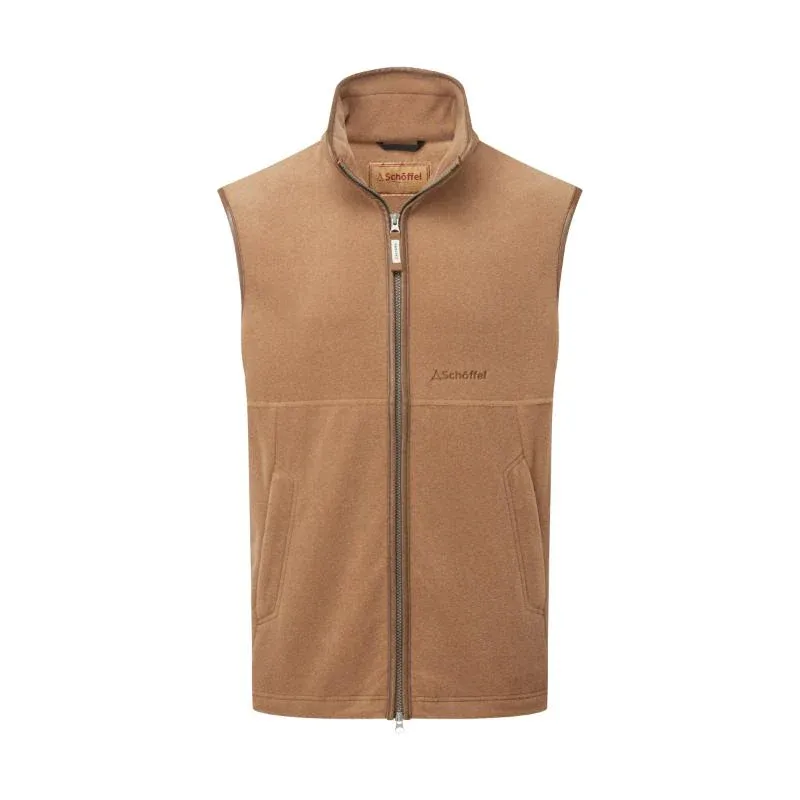 Schoffel Oakham Fleece Gilet - Toffee-1