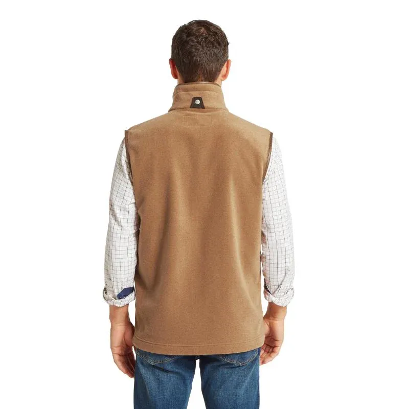 Schoffel Oakham Fleece Gilet - Toffee-6
