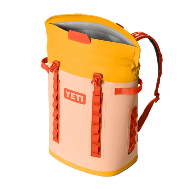 YETI Hopper M20 Backpack Cooler - Peach/Beekeeper-4
