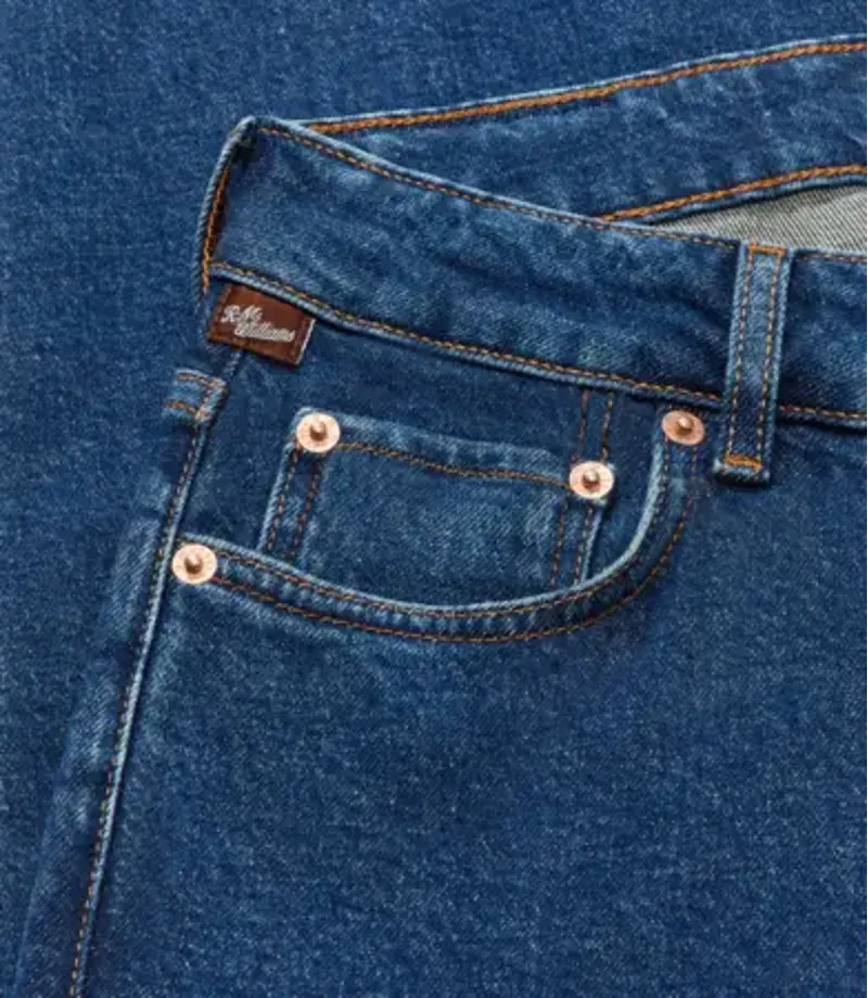 RMW Maren Jean - Mid Indigo Wash-5