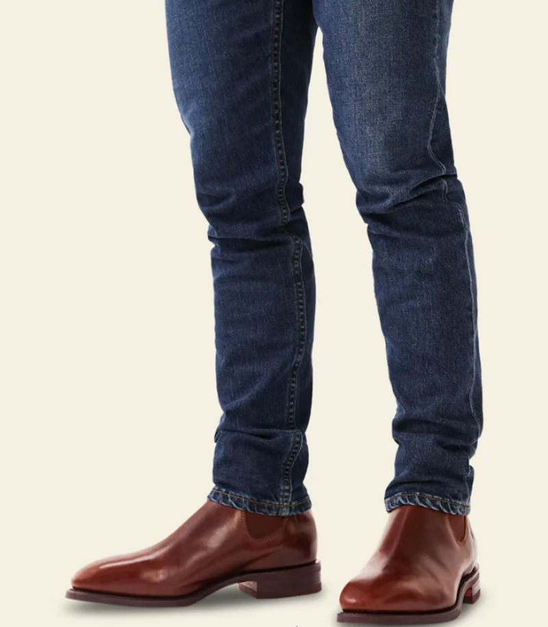 RMW Comfort Craftsman Boot - Mid Brown Pull Up-1