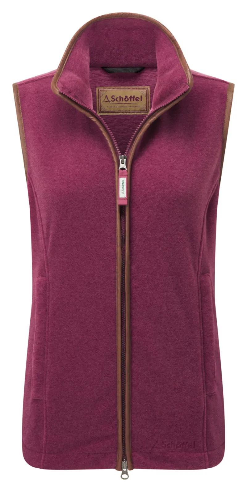 Schoffel Lyndon II Fleece Gilet - Mulberry
