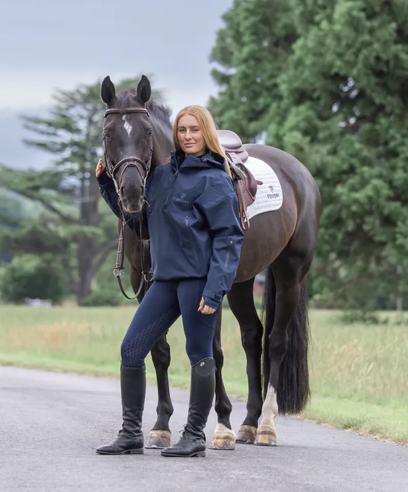 EQUIDRY Adult Storm Smock - Navy-2