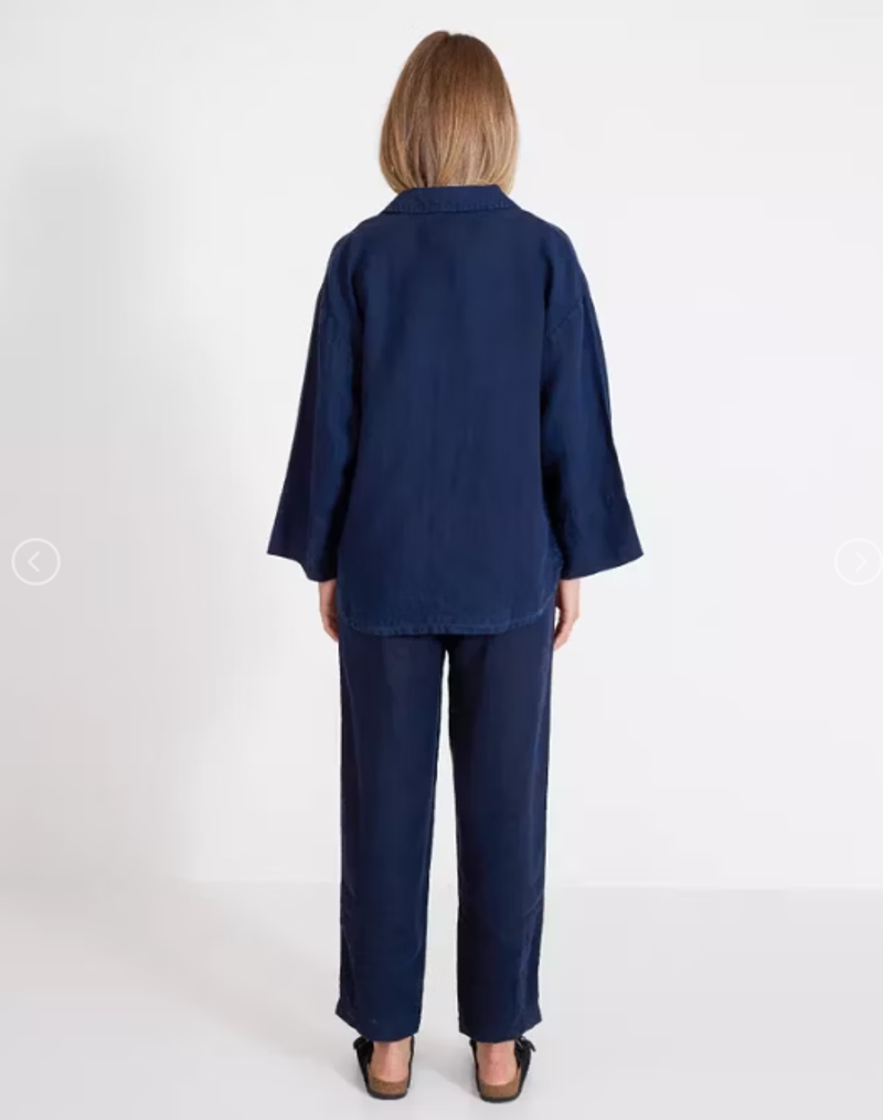 Holebrook Luna Shirt Jacket - Navy-3