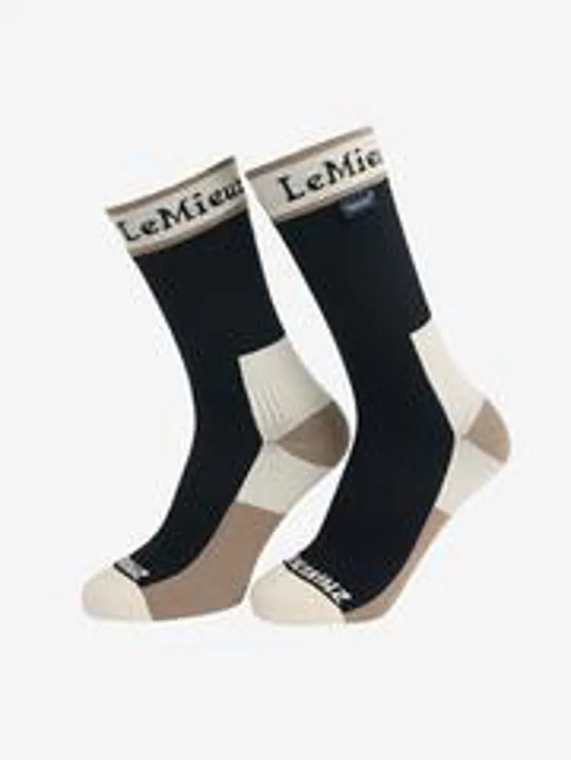 LeMieux X Sealskinz Waterproof Socks - Navy