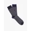 RMW Nelson Sock Grey/ Navy