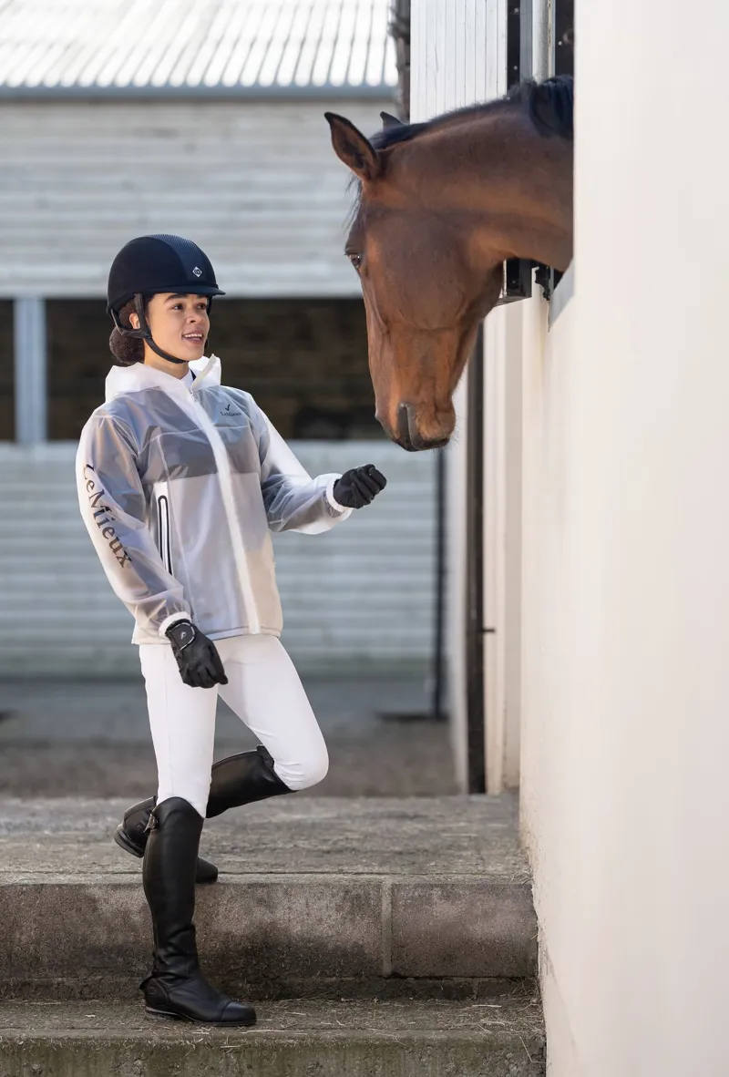 LeMieux Go Aqua Waterproof Jacket  - Clear-7