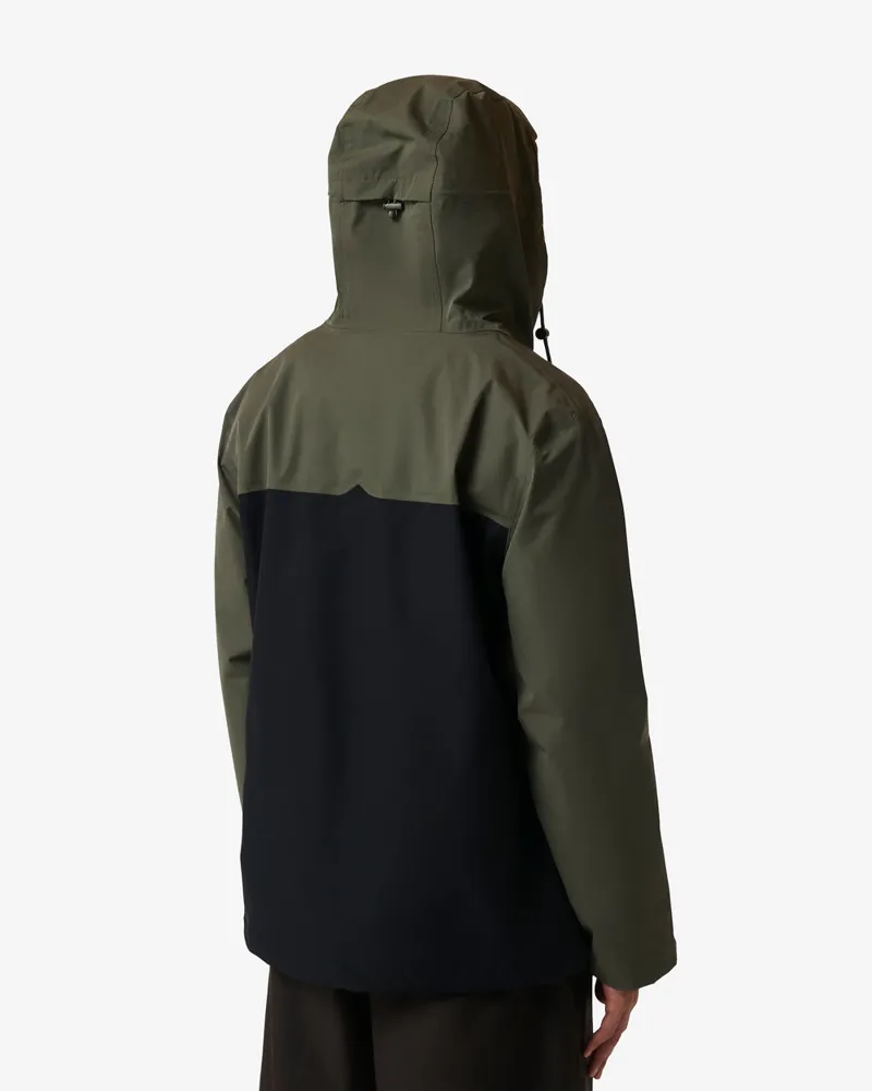 Hunter Original Mens Block Waterproof Jacket - Kambaba / Black-2