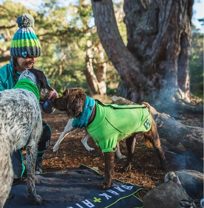 Bark + Ride Chill Breaker Coat - Lumo Green -  X- Large-5