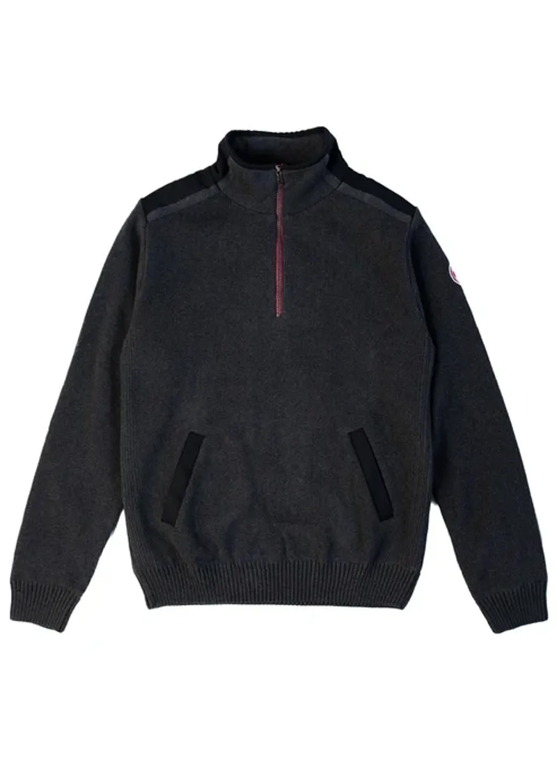 Holebrook Peter Windproof 1/4 Zip - Anthracite Melange