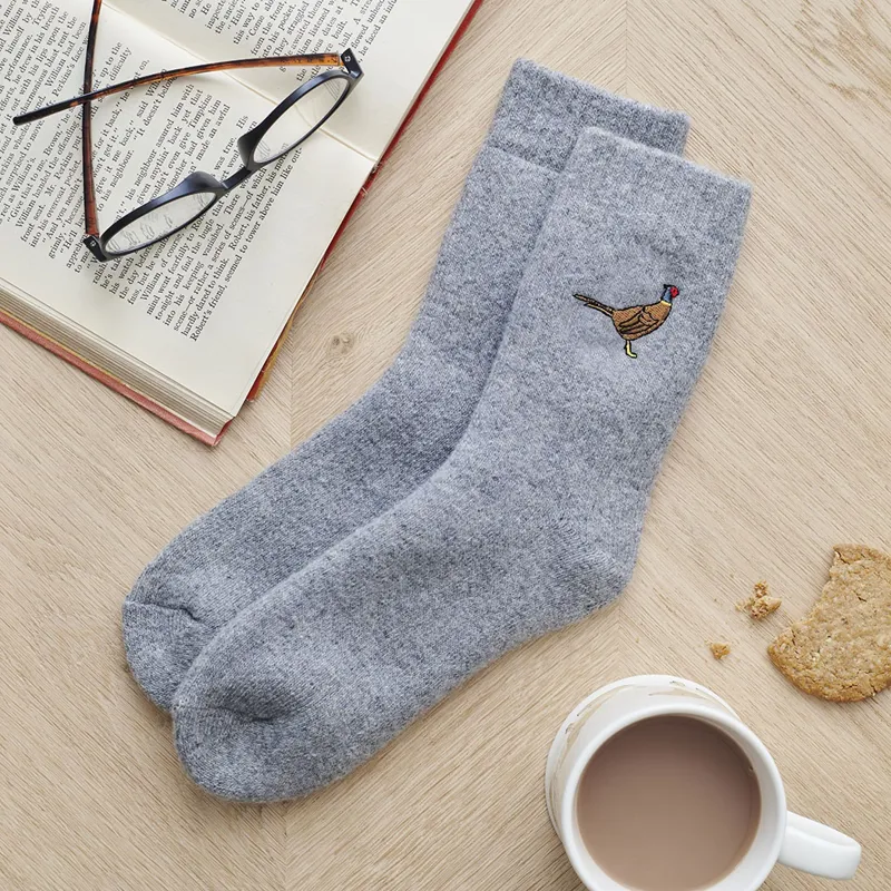 Countryside Walking Socks - Pheasant-1