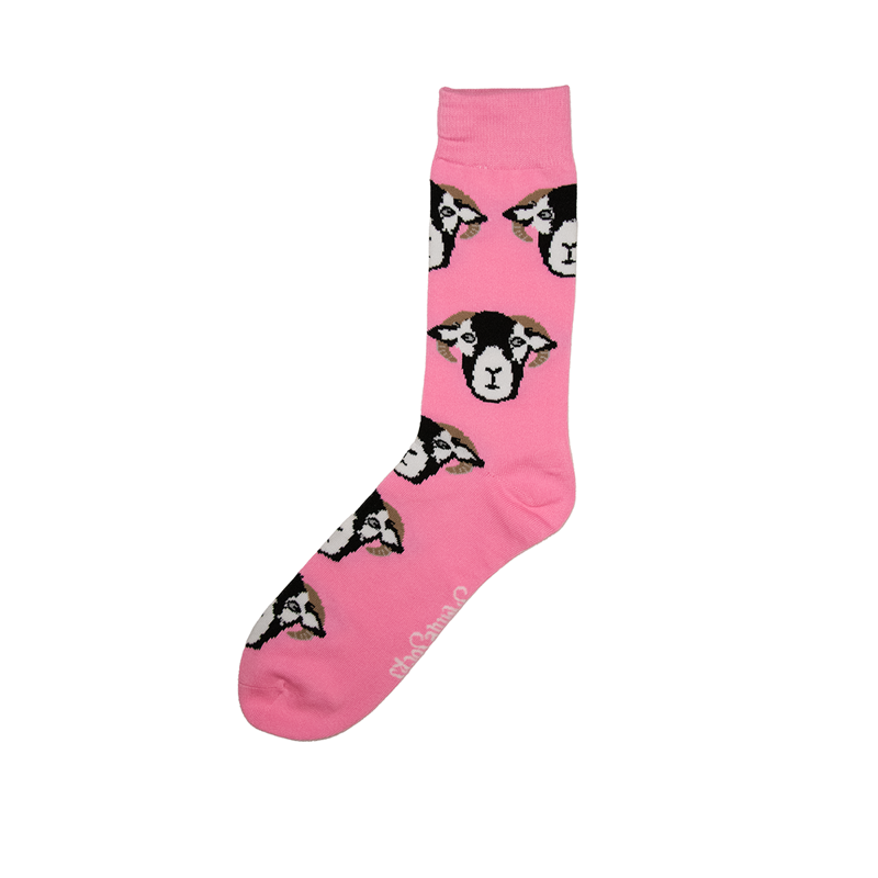 ShuttleSocks Adult Sheep Socks - Pink