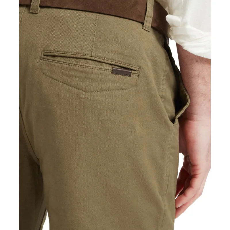 Schoffel Chichester Chino - Dark Khaki Green-4