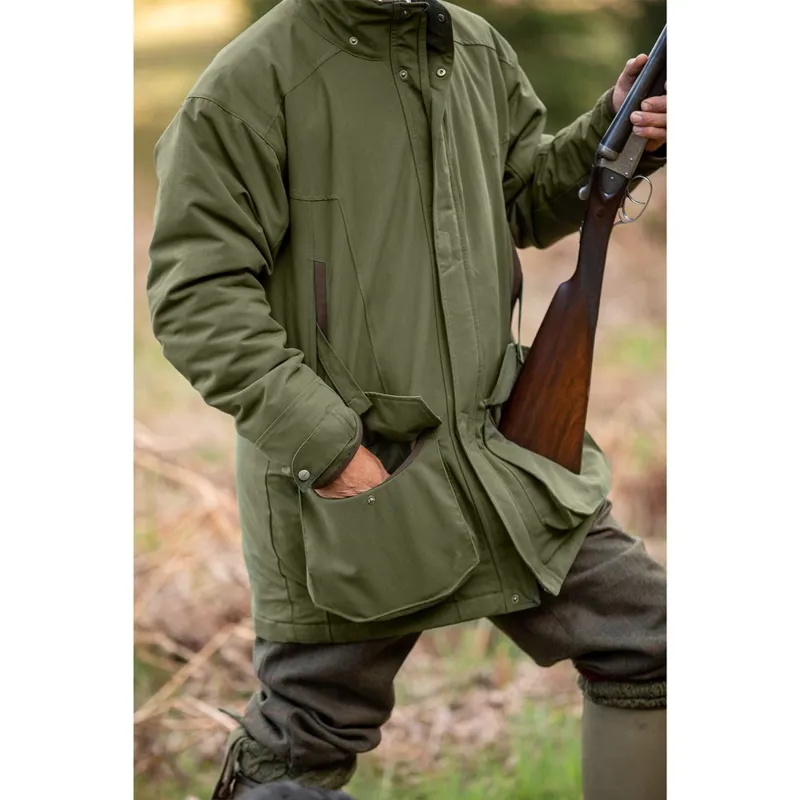 Schoffel Ptarmigan Classic Coat - Hunter Green-1