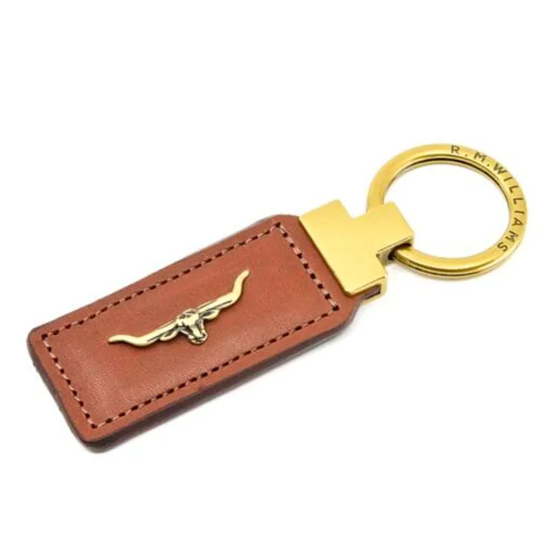 RMW Angaston Key Fob - Caramel