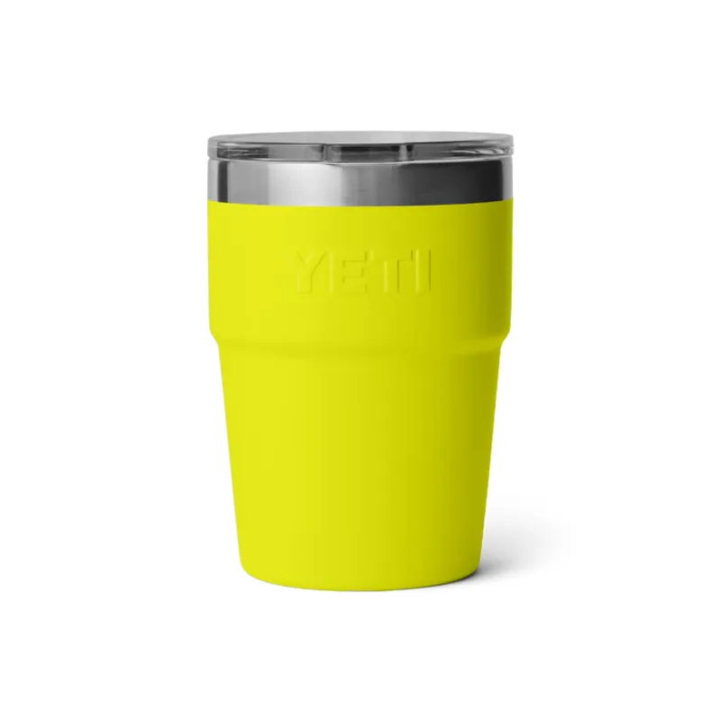YETI Single 16oz Stackable Cup - Firefly Yellow-2