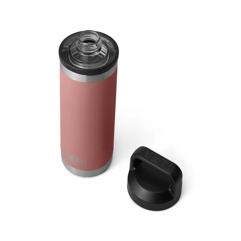 YETI Rambler 18 Oz Bottle Chug Cap 2.0 - Sandstone Pink-1