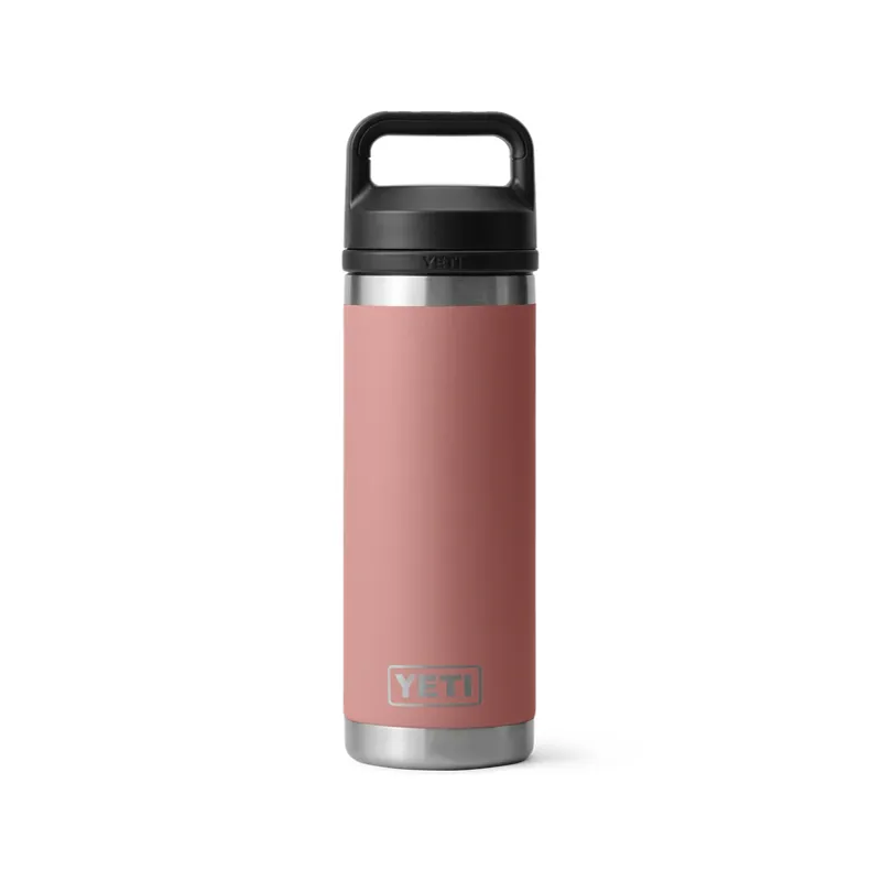 YETI Rambler 18 Oz Bottle Chug Cap 2.0 - Sandstone Pink-3