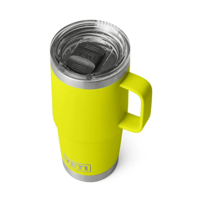 YETI Rambler 20oz Travel Mug - Firefly Yellow