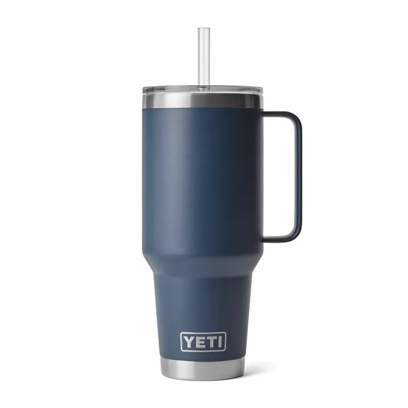 YETI Rambler 42 Oz Straw Lid Mug - Navy-3