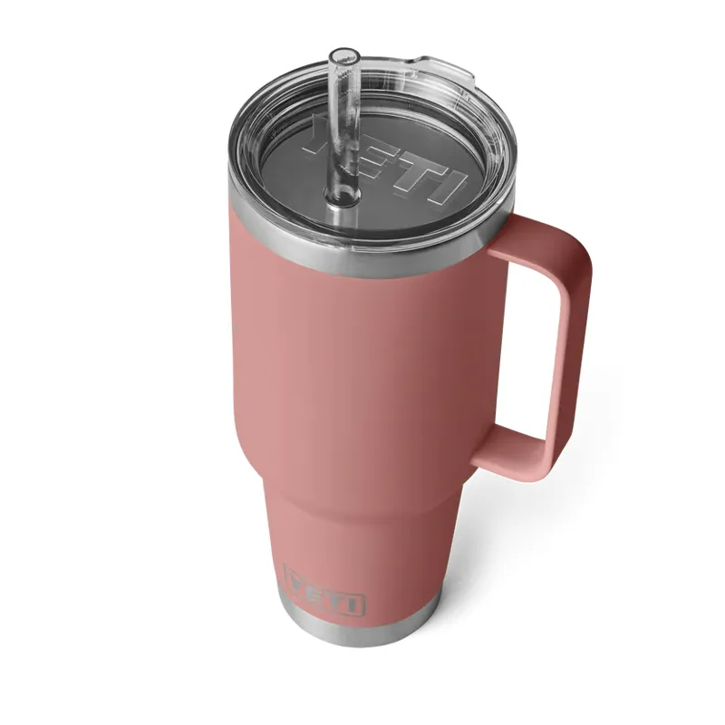 YETI Rambler 42 Oz Straw Lid Mug 2.0 - Sandstone Pink