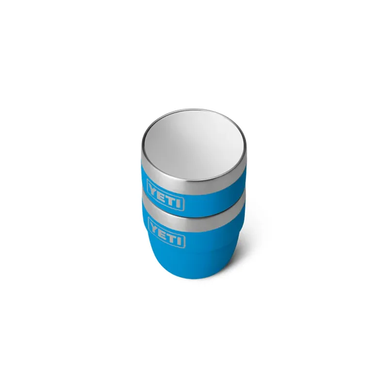 YETI Espresso Cup 4oz 2pk - Big Wave Blue-1