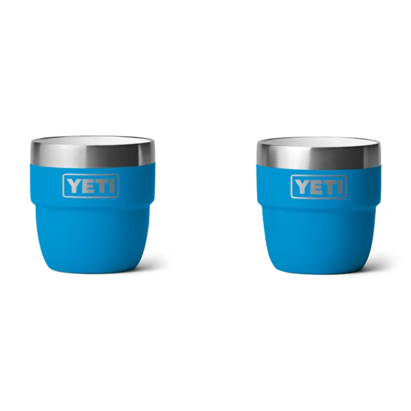 YETI Espresso Cup 4oz 2pk - Big Wave Blue
