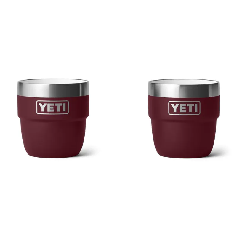 YETI Espresso Cup 4oz 2pk Wildvine Red