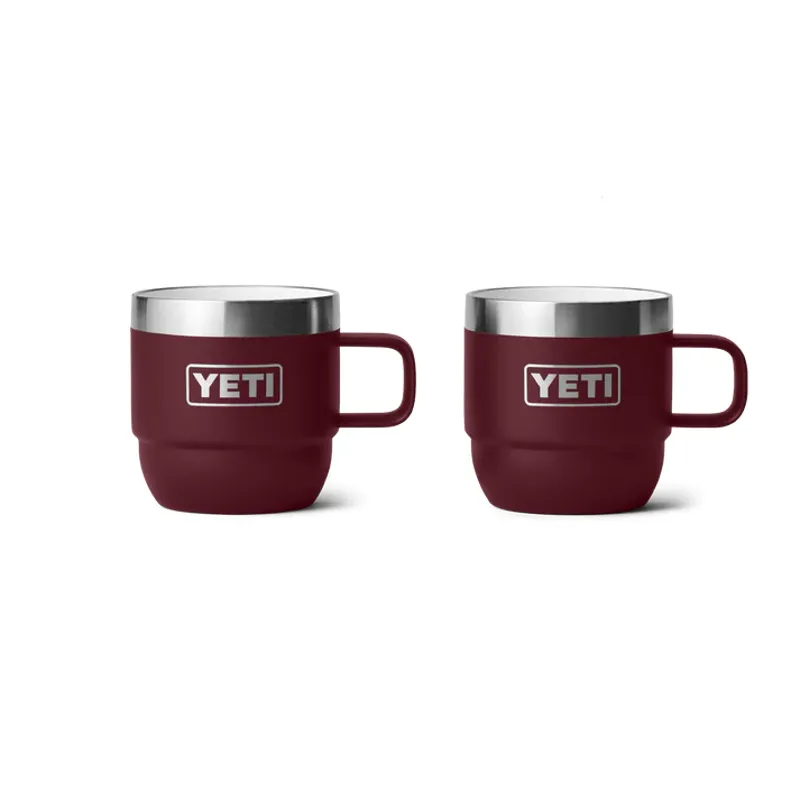 YETI Espresso Mug 6oz 2pk - Wildvine Red-1