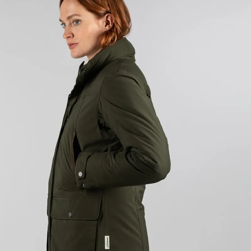 Schoffel Rockingham II Coat - Forest-1
