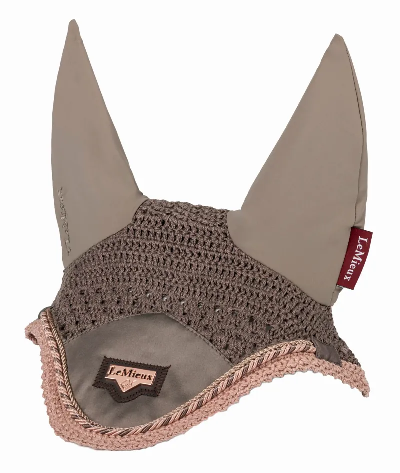 LeMieux Loire Satin Fly Hood - Truffle