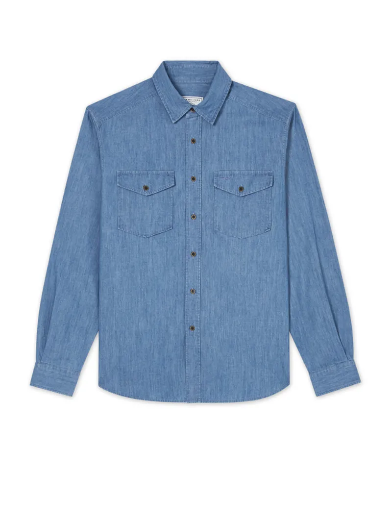 RMW Bourke Workshirt - Bleach wash
