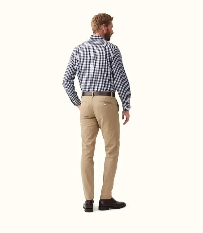 RMW Collins Gents Shirt Navy/ White-3