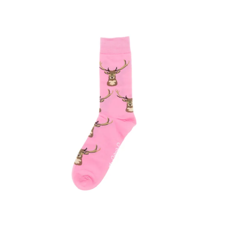 ShuttleSocks Adult Stag Socks - Pink