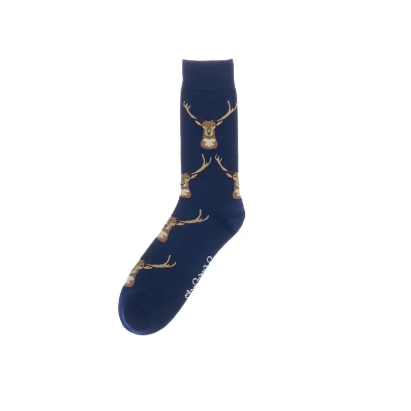 ShuttleSocks Adult Stag Socks - Navy