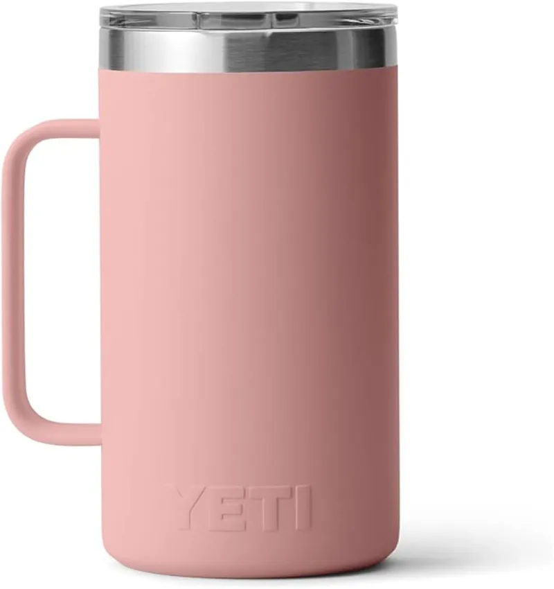 YETI Rambler 24 Oz Mug - Sandstone Pink-1