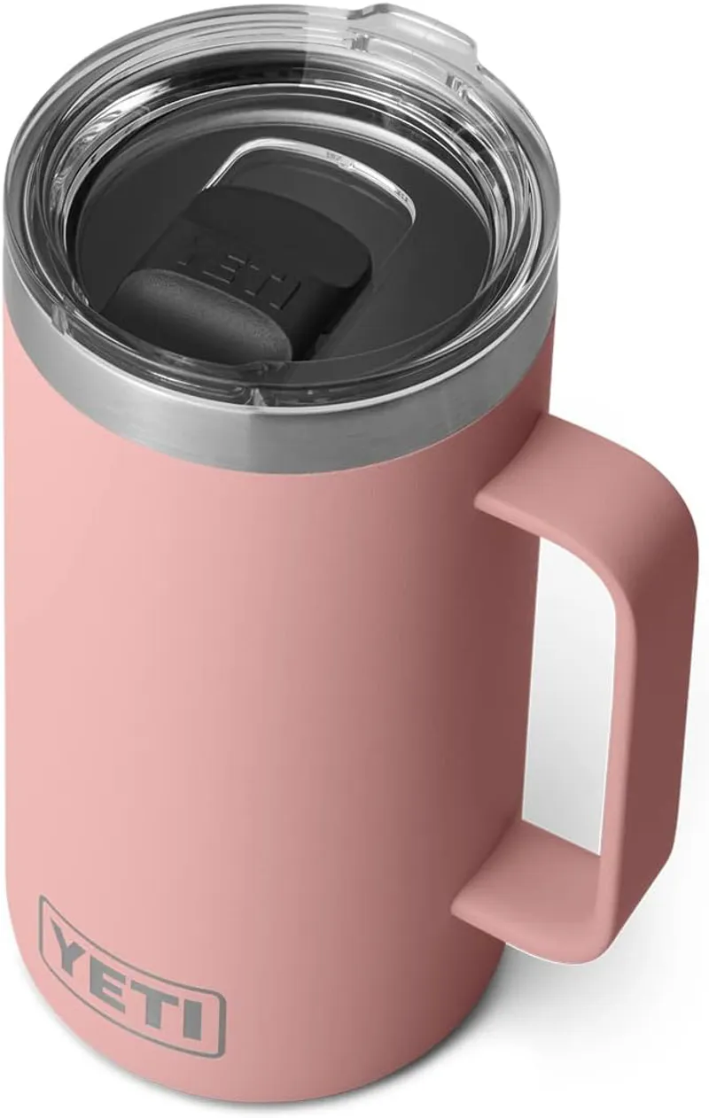 YETI Rambler 24 Oz Mug - Sandstone Pink