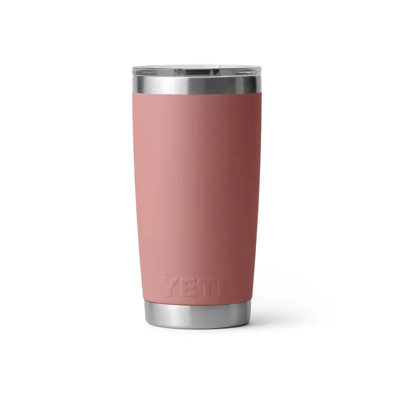 YETI Rambler 20 Oz Tumbler 2.0 - Sandstone Pink-1