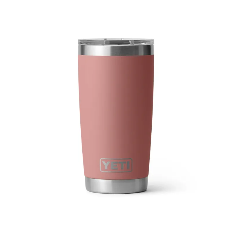 YETI Rambler 20 Oz Tumbler 2.0 - Sandstone Pink-2